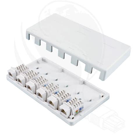 outdoor rj45 junction box|rj45 surface mount box.